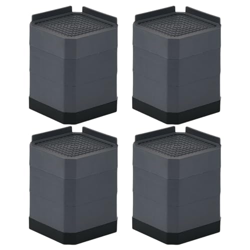 Almohadillas antideslizantes para patas de sillas y mesas con soporte de elevación para cama 2