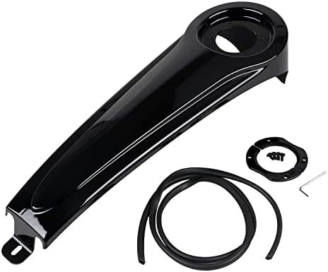 Bid4ze Vivid Black 5 Gallon Fuel Tank Stretched Dash Panel Smooth Dash Oil Fuel Console For Harley Touring Electra Road Street Glide Ultra Glide Baggers 1986-2007 1997