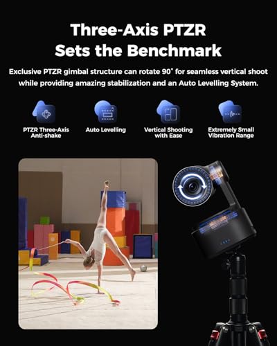 OBSBOT Tail 2 PTZR NDI Camera 4K@60FPS, Pro AI Tracking, 1/1.5" CMOS, 50MP, 5X Optical Zoom, 12X Hybrid Zoom, SDI/HDMI/IP/USB 3.0 Output, Live Streaming for Education, Conference, Worship, Live Events - Image 6