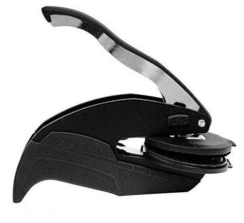 Trodat Gravador de endereço personalizado - Personalize com a inicial - Carimbo de gravação manual -