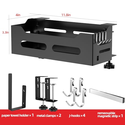 PTALSEAW Blackstone Caddy, Grill Griddle Caddy for Blackstone 28\"/36\" Griddles, Space Saving Blackstone Griddle Caddy, BBQ Blackstone Accessories Caddy with Paper Towel Holder & Magnetic Tool Holder