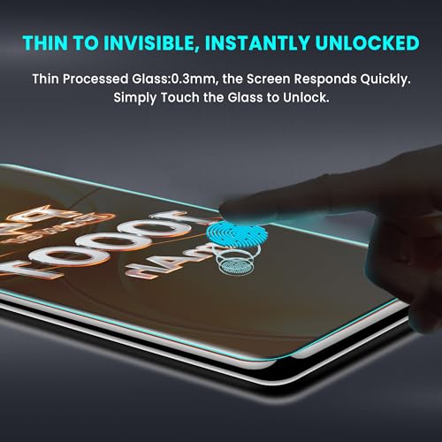 Image of FIRST MART Military-Grade UV Tempered Glass for Realme P4 Power (6.8 Inch) - 9H Hardness,Full Adhesive UV, Bubble-Free, Edge to Edge [2 Pack]