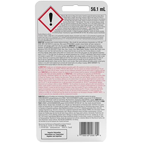 E6000 Plus Craft lijm en originele snip tip mondstuk stof, hout, sieraden, glas, edelstenen, kralen lijm (56.1ml) - Afbeelding 3