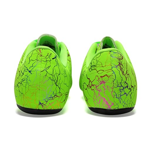 Jokvaex Tênis de corrida masculino e feminino com spikes para meninos e meninas, tênis de atletismo