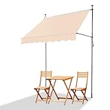 VINGLI Manual Retractable Awnings for Patio, 78