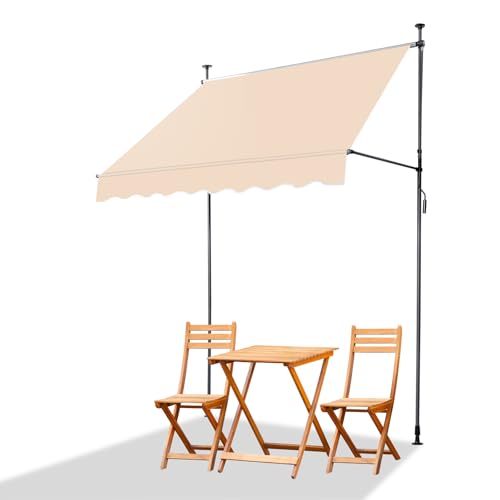 VINGLI Manual Retractable Awnings for Patio, 78