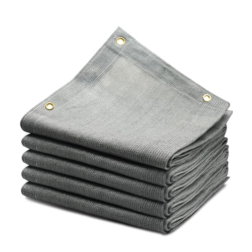 xihakey 90% Sun Shade Cloth, 8X15Ft Pergola Shade Cover, Reinforced Grommets, UV Protected Shade Fabric Privacy Screen Canopy Ideal for Pergola, Patio, Garden, Porch, Deck & Backyard Retreats