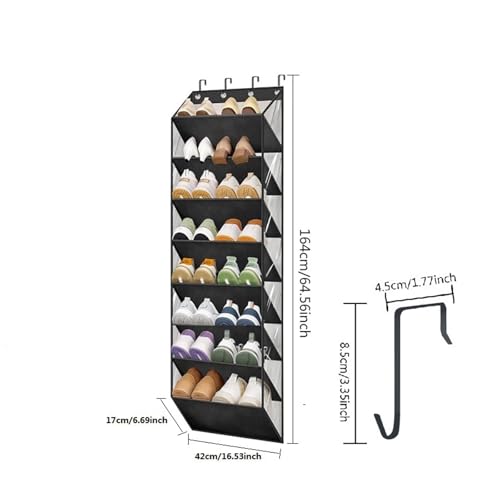 Rangement multi-usage suspendu avec fibres renforcées pour chaussures et placard - 6