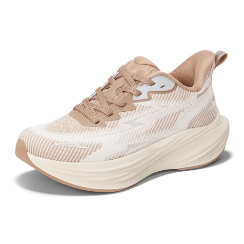 HiBird Women's Slip-On Walking Running Shoes Comfort Tennis Shoes - Cushioned Lightweight Breathable...