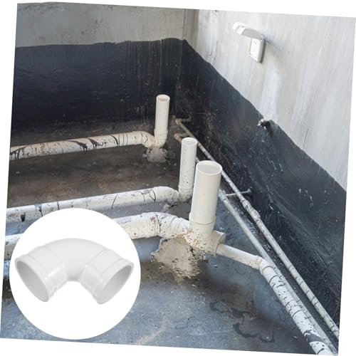Accesorios de tubería de codo de PVC PRETYZOOM de 6 piezas para sistemas de drenaje 7