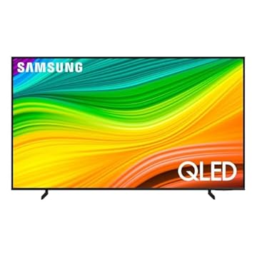 Samsung Smart TV 55" QLED 4K 55Q60D - Tecnologia de Pontos Quânticos, Design AirSlim