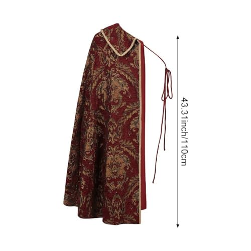 Châle Renaissance demi-épaule pour compléter une armure de guerrier en festival LARP - 7
