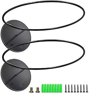 Calenzana 2 Pack Sports Ball Holders Wall Mount Display Rack for Basketball Volleyball