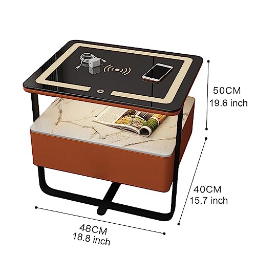 Table de chevet avec verrouillage par mot de passe pour sécuriser vos objets - 2