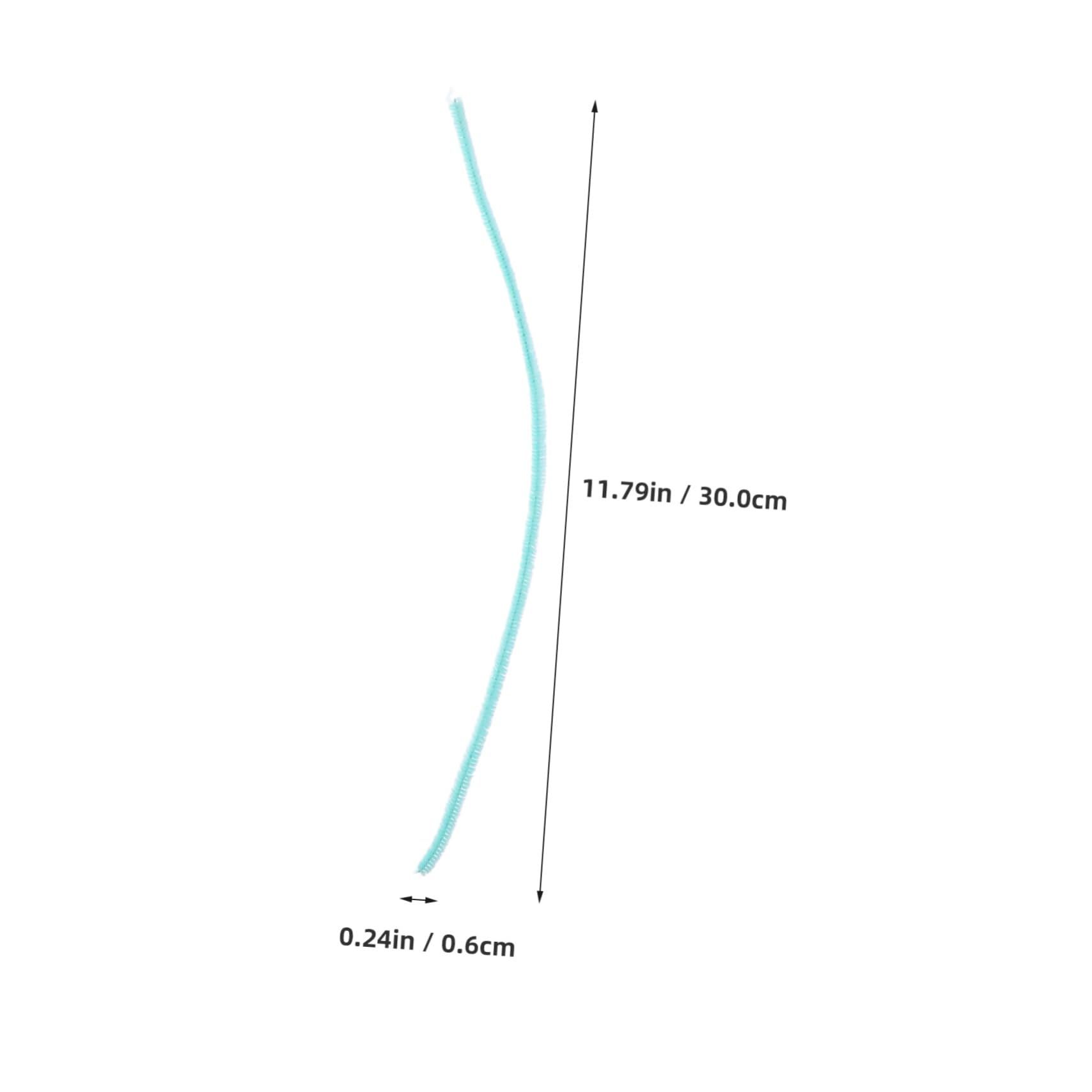 ERINGOGO Twisted Stick DIY Material 100pcs Chenille Stems Pipe Cleaner Crafts Multi-Color Sticks for Creative Projects