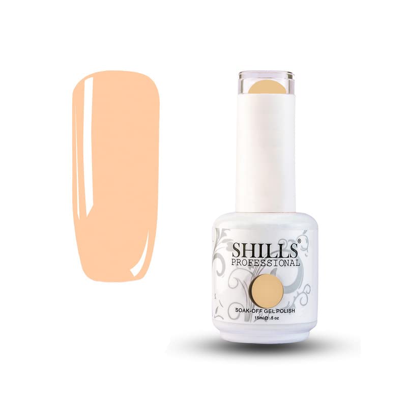 Image of SHILLS PROFESSIONAL UV /LED Soak Off Gel Polish (Gel nail polish) Glossy nail polish Color Shade 08