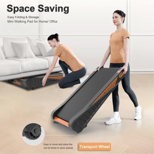 Caminadora Walking Pad Compacta para el Hogar 2.0HP Inclinación 8% miniatura 3