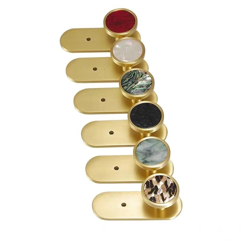 Ganci da Muro, Gancio Appendiabiti a Parete di Lusso Leggero in Stile Europeo da in Oro Nero Girevole Mobile Creativo Porta Asciugamani(B)