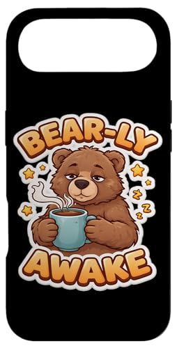 Bear-ly Awake �ʔ��� ��ꂽ�F �R�[�q�[������ ���̐��� �X�}�z�P�[�X iPhone Air �p