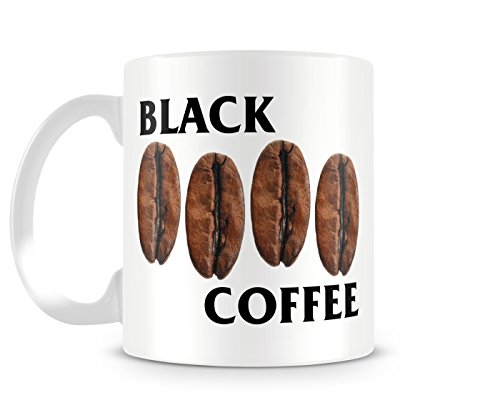 Cotton Cult Black Coffee Flag 11oz Ceramic Coffee Mug