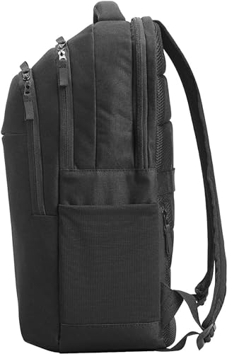 Professional, Zaino per Laptop fino a 17,3 Pollici, Tasche Interne per Accessori, Tasca Esterna Portabottiglie, Cerniera Rinforzata, Realizzato con materiali resistenti all'acqua, Nero - Gadget - Immagine 2