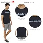 Quiksilver Men's Swimwear Regular Fit UPF 50 Short Sleeve Sun Tee Rash Guard Shirt - Image 5