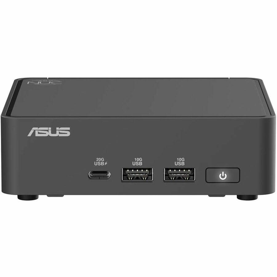 Image of Asus NUC 15 Pro RNUC15CRKC7089CU Desktop Computer - Mini PC - Intel Core 7 240H - 32 GB DDR5 SDRAM - 1 TB PCI Express NVMe 4.0 SSD - Black - Windows 11 Pro - Wi-Fi 7 (IEEE 802.11be)