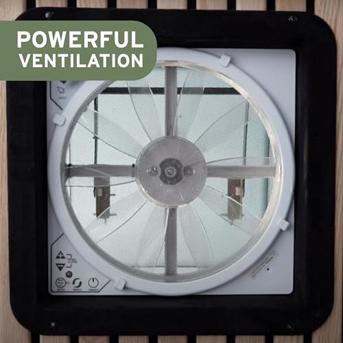 Maxx Air 0007500K MaxxFan Smoke Grey Deluxe Remote Fan Lid