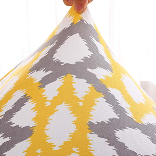 Subcluster 6 Pcs/Set Soft Stretchable Dining Chair Covers With Printed Floral Patterns,Spandex Banquet Chair Seat Protector Slipcovers For Holiday Home Party, Hotel, Wedding Ceremony (Style 9) #TOP7