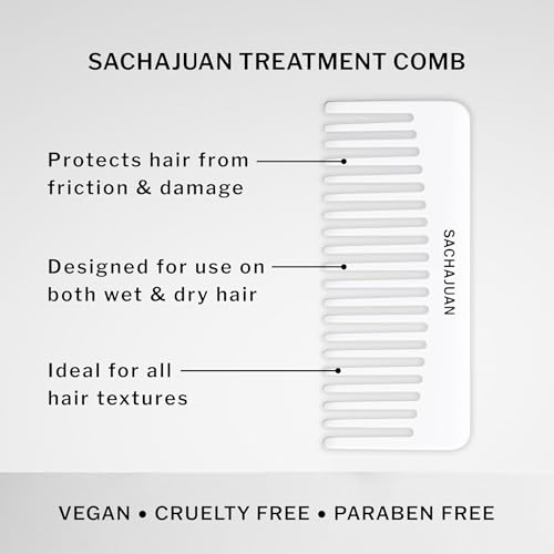 SACHAJUAN Peine Desenredante para Cabello Mojado y Seco miniatura 3