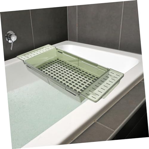 Étagère de rangement extensible Cabilock pour plateau de baignoire et douche multifonctionnel