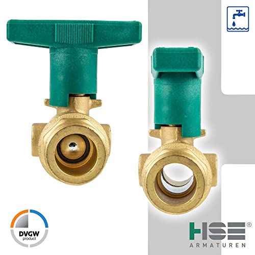 Válvula de bola DN20 1" llave de paso para agua potable con rosca exterior macho 5