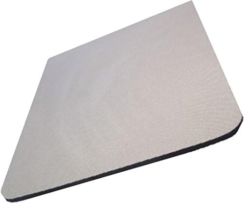 rhinocables Fabric Gaming Mouse Mat, 5mm Thick Gaming Mouse Pad, Non-Slip Foam Mousepad, 260 x 220 x 5mm (Black)