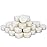 DEYBBY Natural Scented Soy Wax Tealight Candles Bulk, Jasmine Aromatherapy Luxury Tea Candle Set of 36-4 Hour Burning Great Gift for Valentine\'s Day