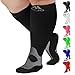XX-Large Mojo Compression Socks Plus Size for Men & Women 20-30mmHg - Soft Breathable Coolmax Easy to get on. Medical Grade Graduated Support Socks 2XL - for Varicose Veins & Edema