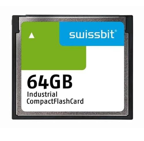 SFCF064GH1AF4TO-I-LT-52P-STD, Memory Cards Industrial Compact Flash Card, C-56, 64 GB, PSLC Flash, 40C to +85C