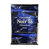 不二製油 クーベルチュールノワール55フレーク 1kg 夏季冷蔵 ： 通販