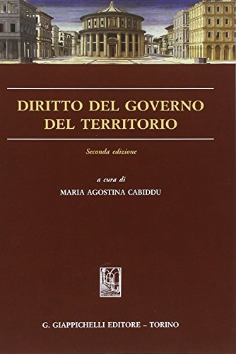 Diritto del governo del territorio Diritto del governo del territorio
