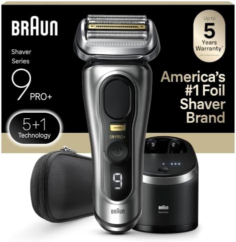 Braun Series 9 PRO+ Electric Razor for Men, 5 Pro Shave Elements ...