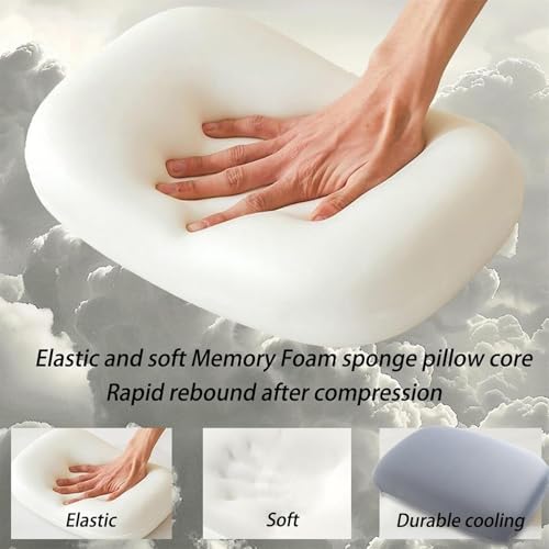 Appui-tête pour vol et camping pliable en mousse à mémoire de forme