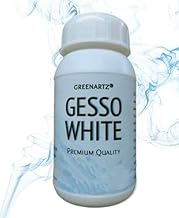 GREENARTZ® 250ml Gesso White for oil and acrylic painting | Universal smooth Primer | Texture Medium lippon art (400g)