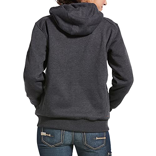 ARIAT Women's Rebar All-Weather Full Zip Hoodie3