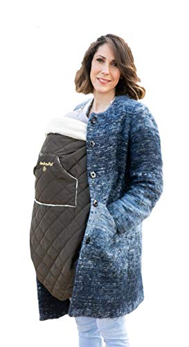 Amarsupiel | Cobertor de Porteo para Invierno Ajustable |Cobertor portabebés Universal Adaptable| Manta de Porteo | Certificado Oekotex | Fabricado en España