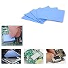 ViaGasaFamido Thermal Pad 5 Pcs 100x100x1.5mm Soft Silicone CPU Thermal Pad GPU Cooling Pad for Heatsink Heat Conduction
