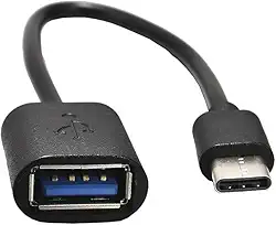 Adaptador OTG - USB Fêmea x Tipo C Macho
