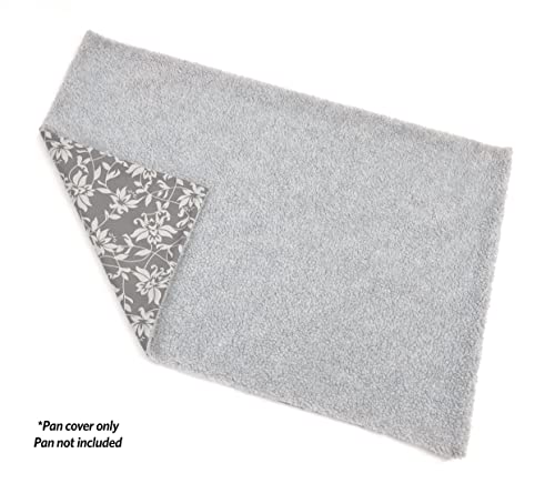 image for MidWest Homes for Pets Quiet Time Reversible Crate Pan Cover 42' Gray 