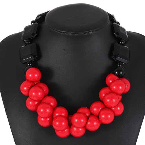 Collier de perles design respectueux de la peau et structure multicouche - 5