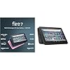 Certified Refurbished Fire 7 tablet, 7” display, 16GB (Black, 2022 release) + Amazon Standing Cover