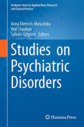 Studies on Psychiatric Disorders 1493904396 Book Cover