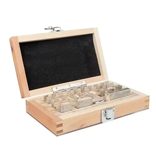 32個/セット 0/1グレード検査ブロックゲージテストキャリパーブロック測定機器木工セットアップツールセット 一般測定、工作用(1 grade)